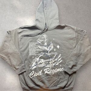 Civilregime Men’s Gray Pullover Sweater